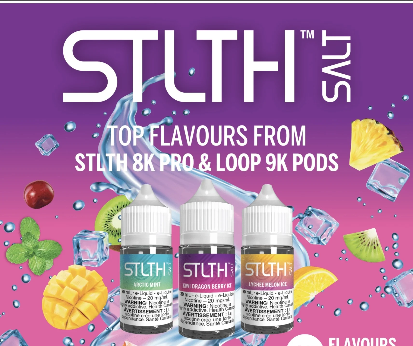Discover the Best STLTH Salt Nic Flavours: A Vaping Experience Like No Other!