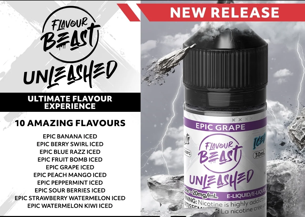 Unleash the Flavor Explosion: Why Flavour Beast Unleashed Salt Nic Juice is Taking Over