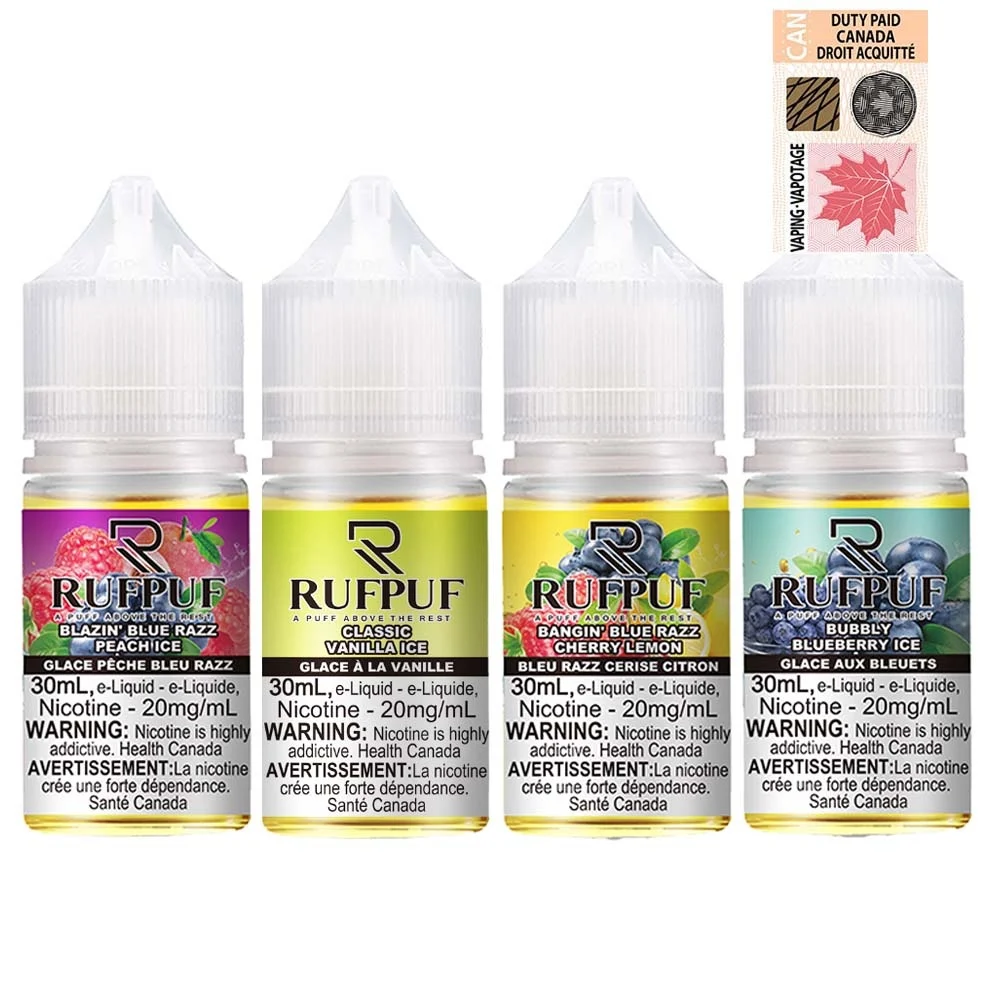 Why RUFPUF E-LIQUID JUICE is the Ultimate Choice for Fruity Vape Lovers
