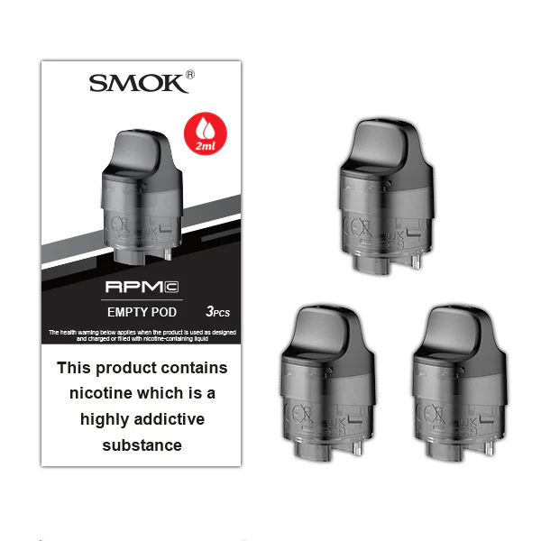Unlock the Full Potential of Your Vaping with SMOK RPM C Empty Replacement Pods!