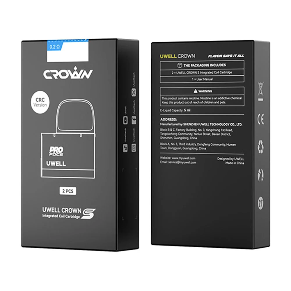 Unleash the Power of Flavor with the UWELL Crown S Replacement Pod – Your Vape Just Got Smarter!