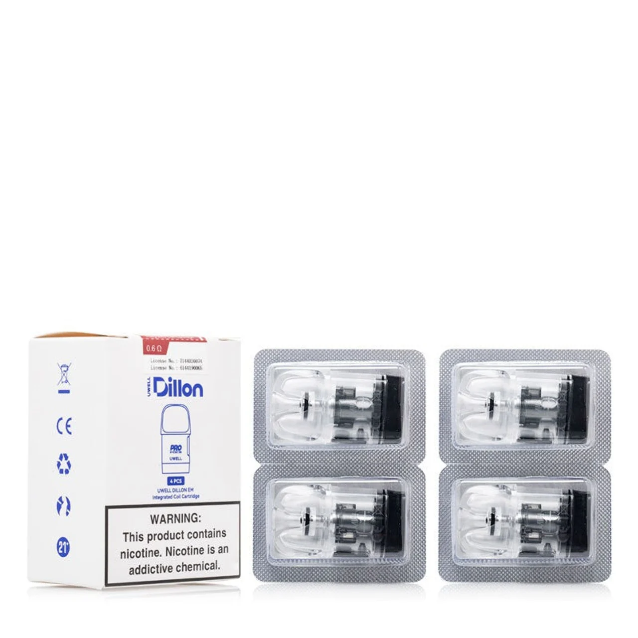 Unlock Ultimate Vaping Performance with the UWELL Dillon EM Replacement Pod: Your Perfect Vape Companion!