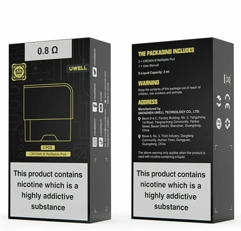 Why the UWELL Crown B Replacement Pod 2 Pack Is a Game-Changer for Your Crown B Pod Mod!