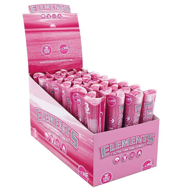 ELEMENTS ELEMENTS ULTRA THIN PINK CONES