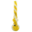 SOFT GLASS 18'' DOUBLE BUBBLE GLASS BONG