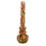 SOFT GLASS 18'' SPIRAL SPECTRUM ROUND BOTTOM BEAKER BONG
