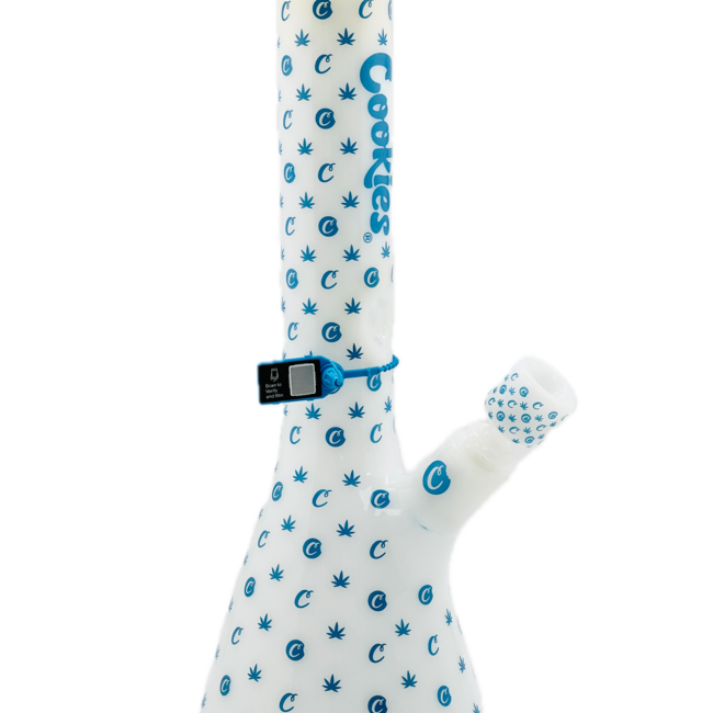 COOKIES 14'' COOKIES V PRINTED BEAKER WHITE-CKW-009-W