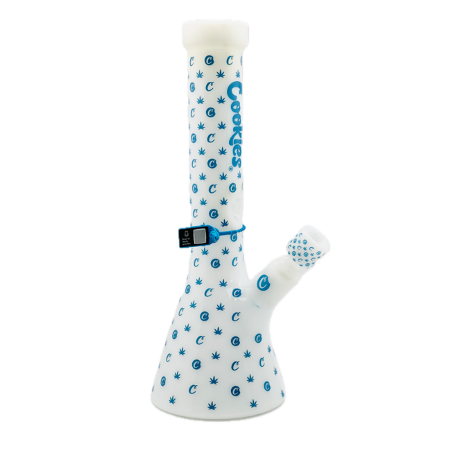 COOKIES 14'' COOKIES V PRINTED BEAKER WHITE-CKW-009-W