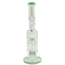 CRYSTAL GLASS 20'' DONUT PERC WATER BONG