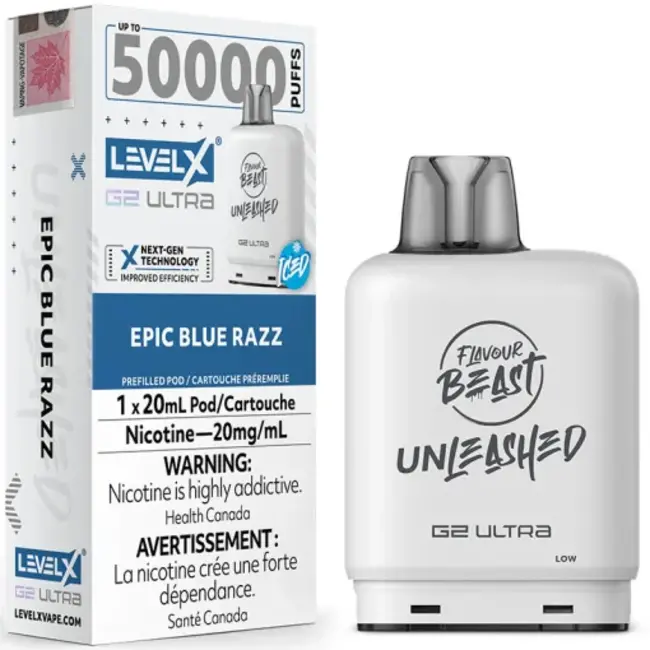 FLAVOUR BEAST FLAVOUR BEAST UNLEASHED 50K  G2 ULTRA POD