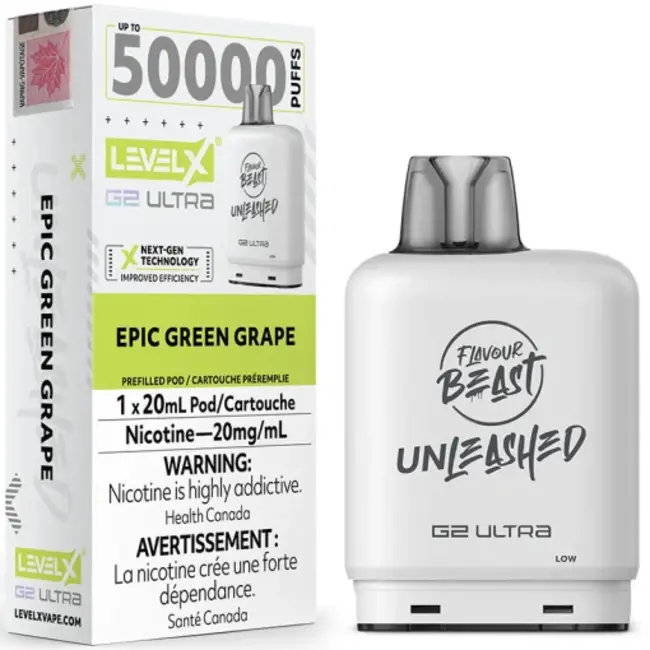 FLAVOUR BEAST FLAVOUR BEAST UNLEASHED 50K  G2 ULTRA POD