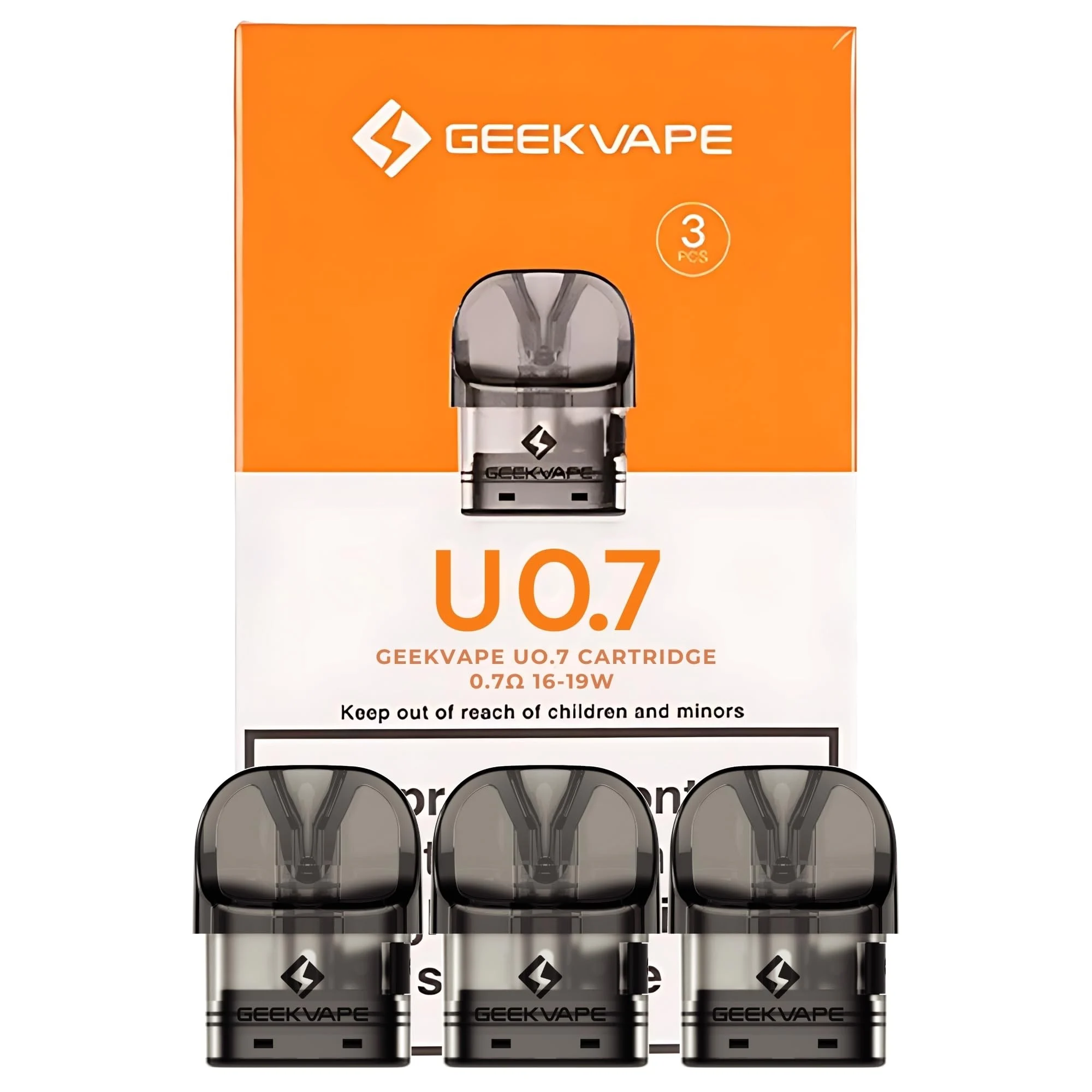 GeekVape U Pods: Discover the Power of the 0.7ohm & 1.1ohm Cartridges for Unmatched Flavor and Vapor!
