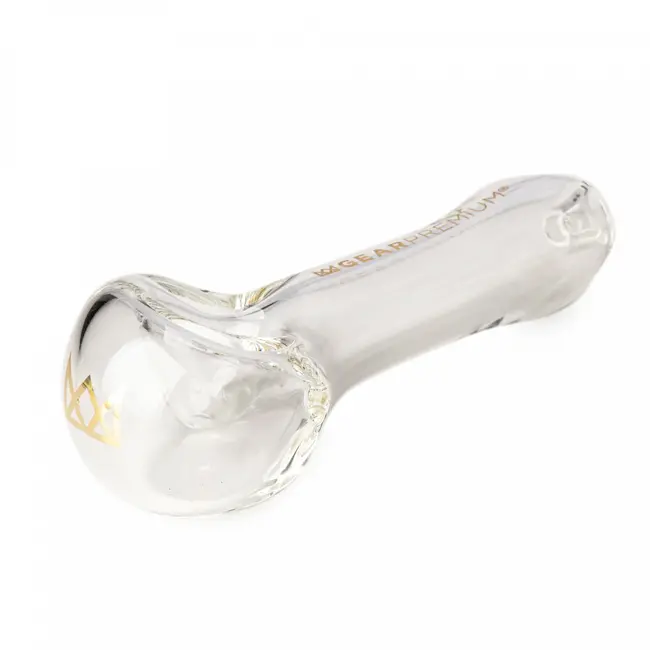 GEAR PREMIUM 3.5'' GEAR PREMIUM CLEAR  GLASS PIPE