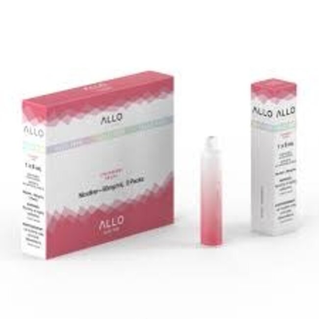 ALLO ALLO MAX DISPOSIBLE VAPE 1500 PUFFS STRAWBERRY 20 MG
