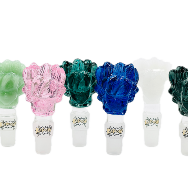 KAPOW KAPOW GOKU 14/19MM GLASS BOWL-CC468