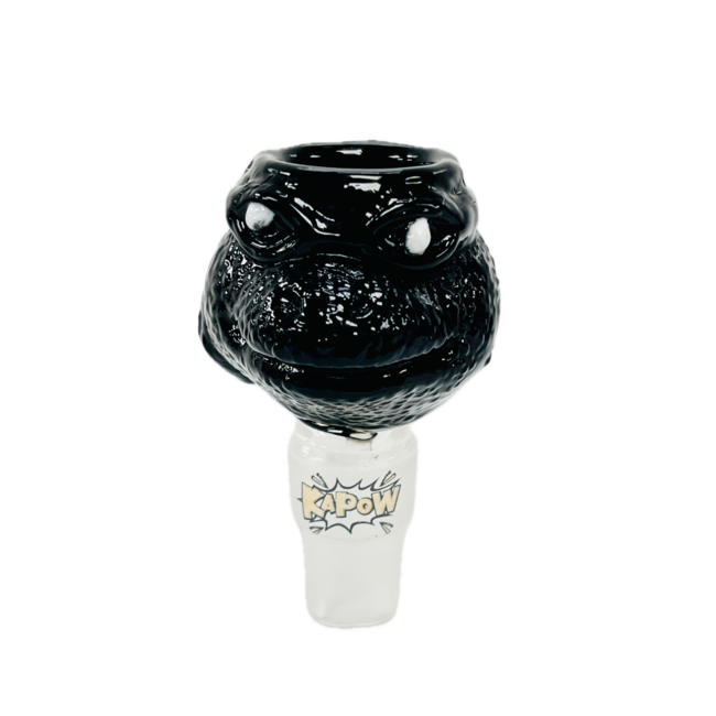KAPOW KAPOW FROG HEAD 14/19MM GLASS BOWL-CC465