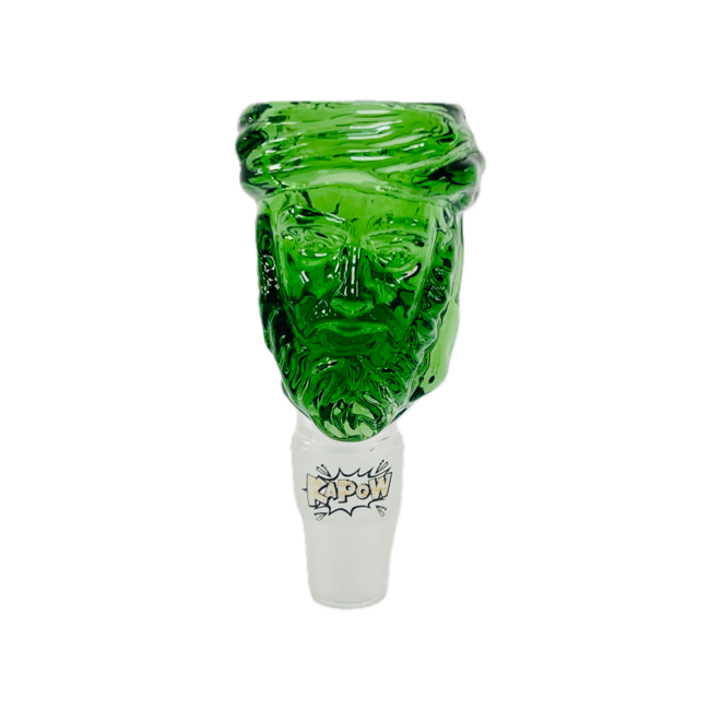 KAPOW KAPOW UNCLE BEARD 14/19MM GLASS BOWL-CC307