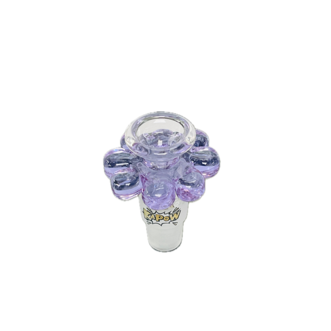 KAPOW KAPOW FLOWER 14/19MM GLASS BOWL-CC471