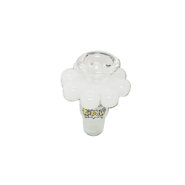 KAPOW KAPOW FLOWER 14/19MM GLASS BOWL-CC471