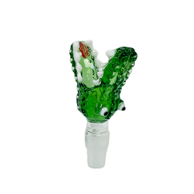 KAPOW KAPOW CROCODILE 14/19MM GLASS BOWL-CC464