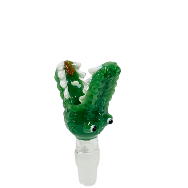 KAPOW KAPOW CROCODILE 14/19MM GLASS BOWL-CC464