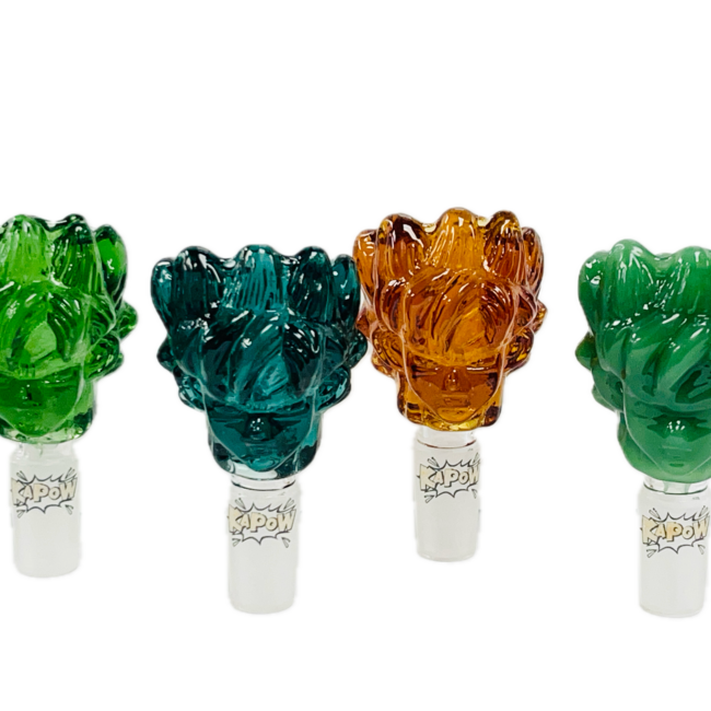 KAPOW KAPOW GOKU 14MM GLASS BOWL-CC468