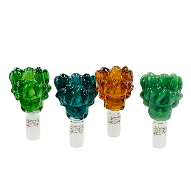 KAPOW KAPOW GOKU 14MM GLASS BOWL-CC468