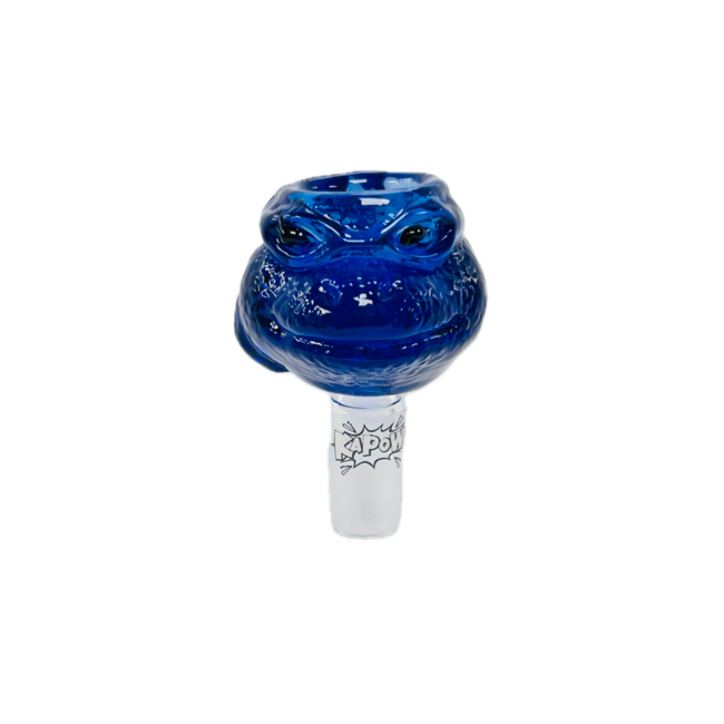 KAPOW KAPOW FROG HEAD 14MM GLASS BOWL-CC465