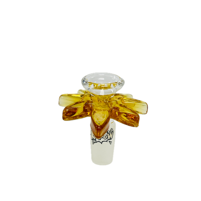 KAPOW KAPOW STAR HANDLE 14MM GLASS BOWL-CC467