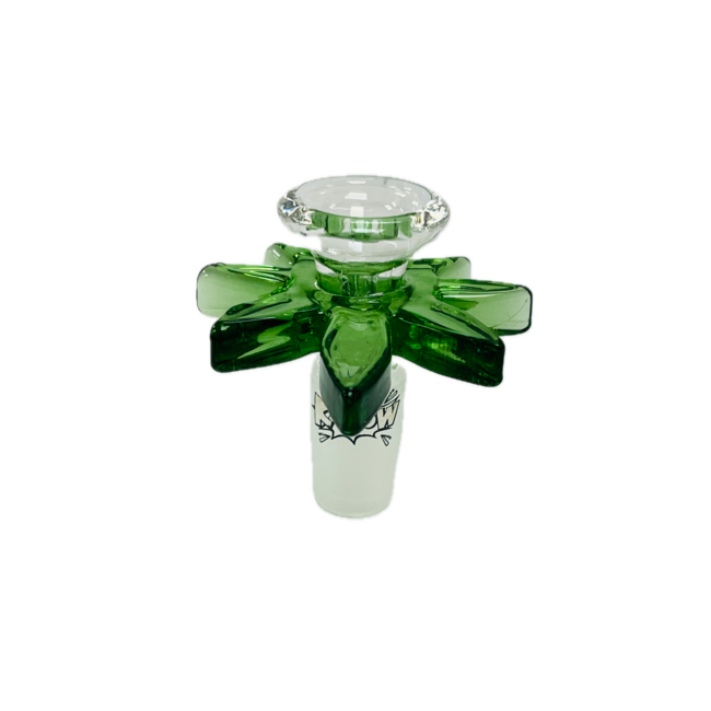 KAPOW KAPOW STAR HANDLE 14MM GLASS BOWL-CC467