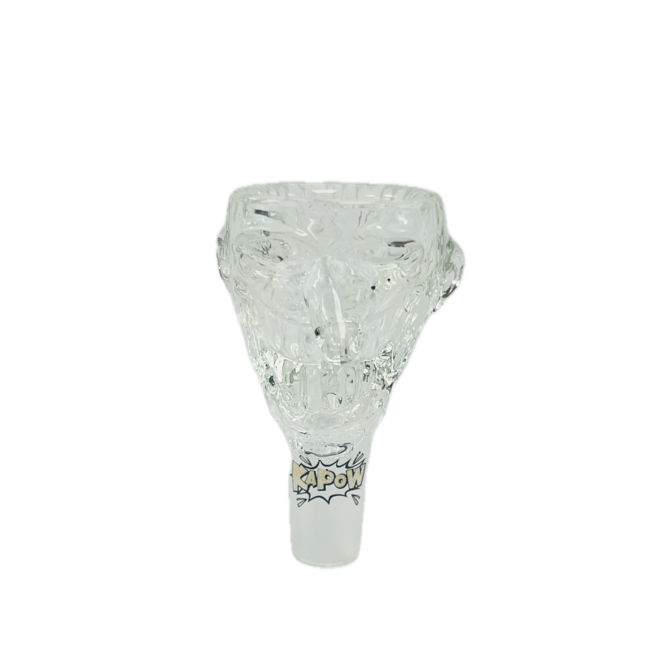 KAPOW KAPOW JOKER 14MM GLASS BOWL-CC470