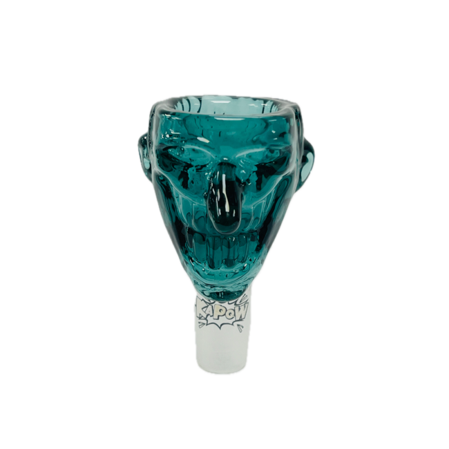 KAPOW KAPOW JOKER 14MM GLASS BOWL-CC470