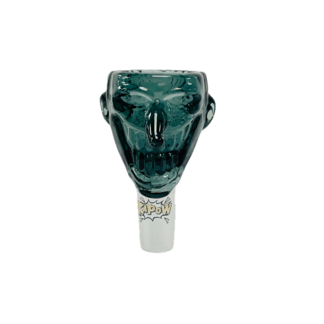 KAPOW KAPOW JOKER 14MM GLASS BOWL-CC470