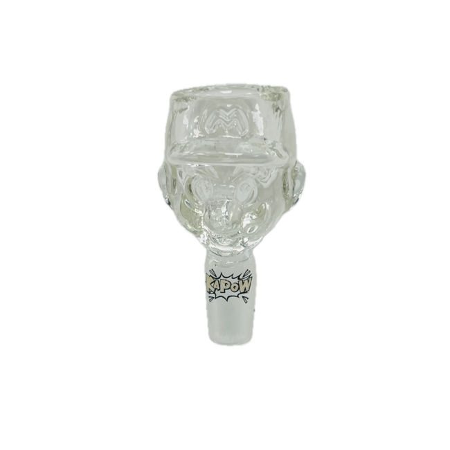 KAPOW KAPOW MARIO 14MM GLASS BOWL-CC466