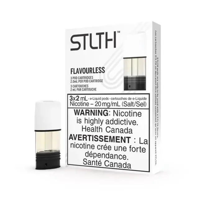 STLTH FLAVOURLESS POD-20MG
