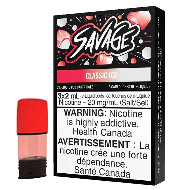 STLTH SAVAGE CLASSIC ICE-20MG