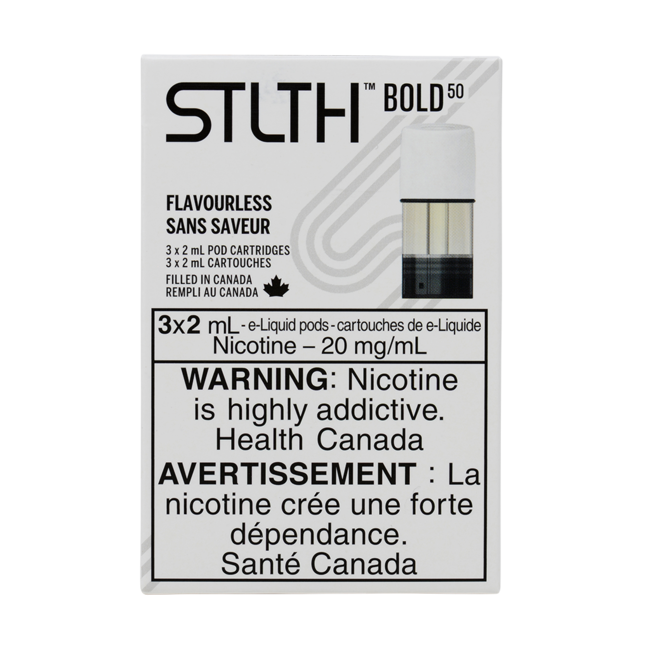 STLTH FLAVOURLESS POD 50 BOLD
