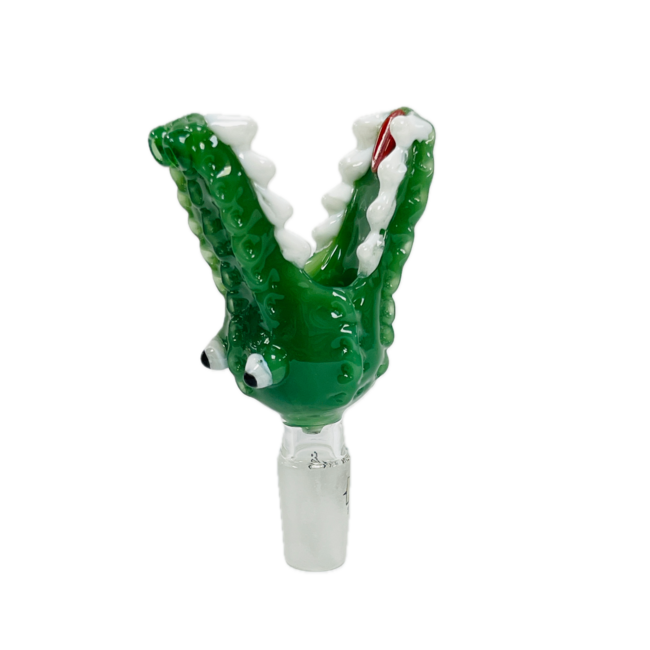 KAPOW KAPOW CROCODILE 14MM GLASS BOWL-CC464