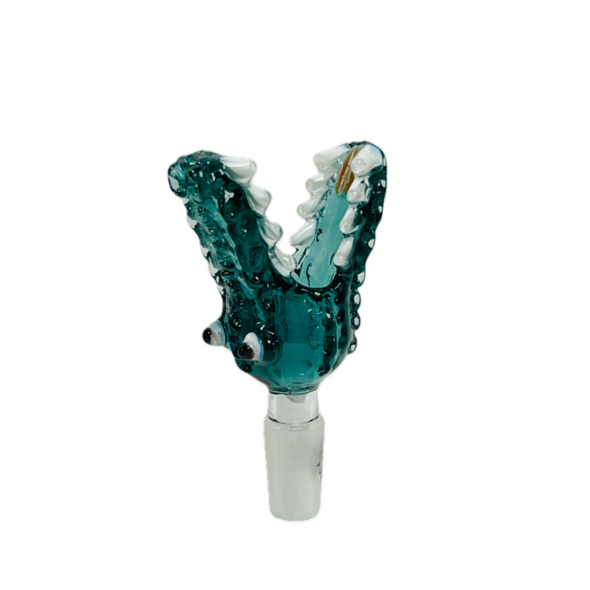 KAPOW KAPOW CROCODILE 14MM GLASS BOWL-CC464