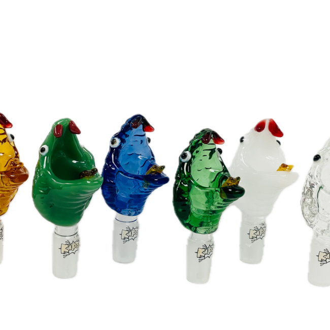 KAPOW KAPOW SNAKE 14MM GLASS BOWL-CC463