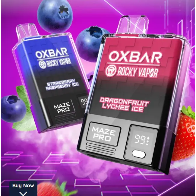 OXBAR ROCKY VAPOR OXBAR MAZE PRO 10000 PUFFS