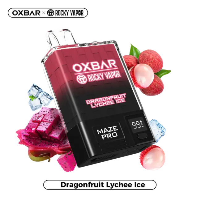 OXBAR ROCKY VAPOR OXBAR MAZE PRO 10000 PUFFS