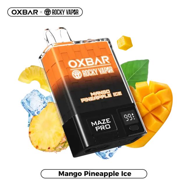 OXBAR ROCKY VAPOR OXBAR MAZE PRO 10000 PUFFS