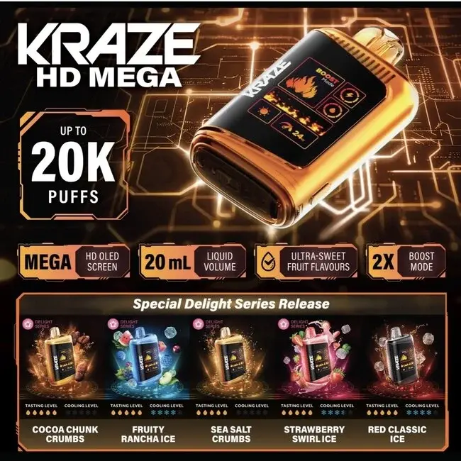 KRAZE KRAZE HD 7000 PUFF
