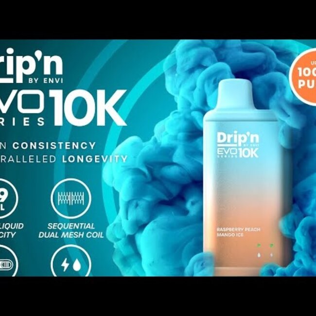 DRIPIN DRIPIN EVO SERIES 10K DISPOSABLE