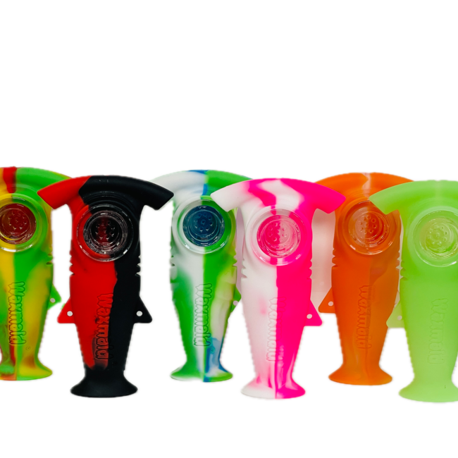 WAXMAID WAXMAID SHARK SILICONE HAND PIPE