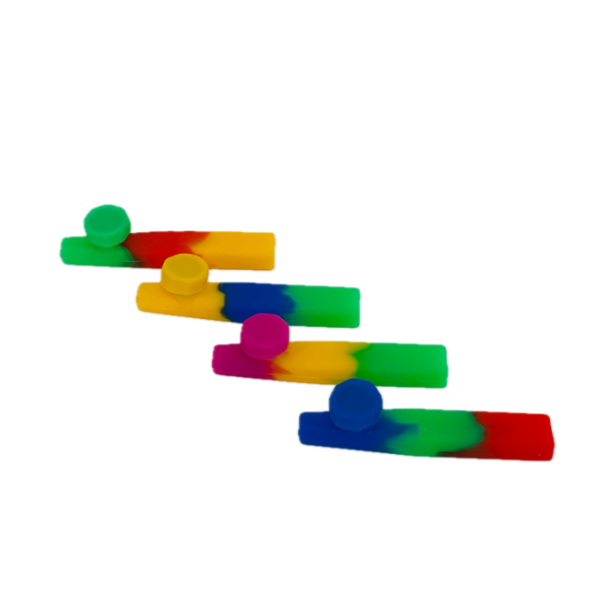 MINI SILICONE PIPE WITH LID