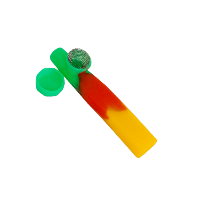 MINI SILICONE PIPE WITH LID