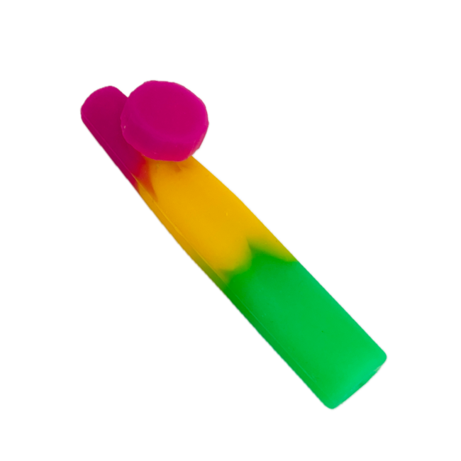 MINI SILICONE PIPE WITH LID