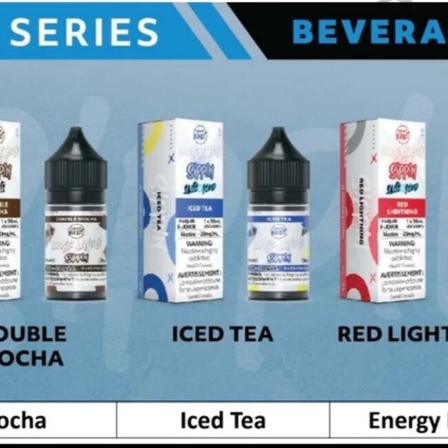 FLAVOUR BEAST FLAVOUR BEAST E-LIQUID UNLEASHED SIPPIN SERIES SALT NIC